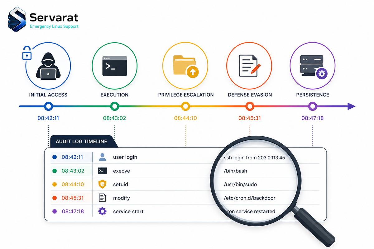 Catching a Linux Compromise Early: Behavioral Detection and auditd