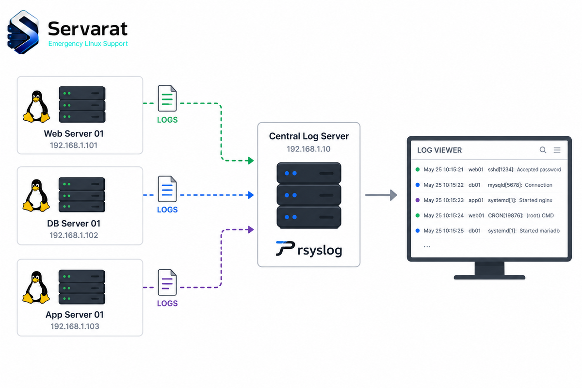 Centralized Logging with journald and rsyslog