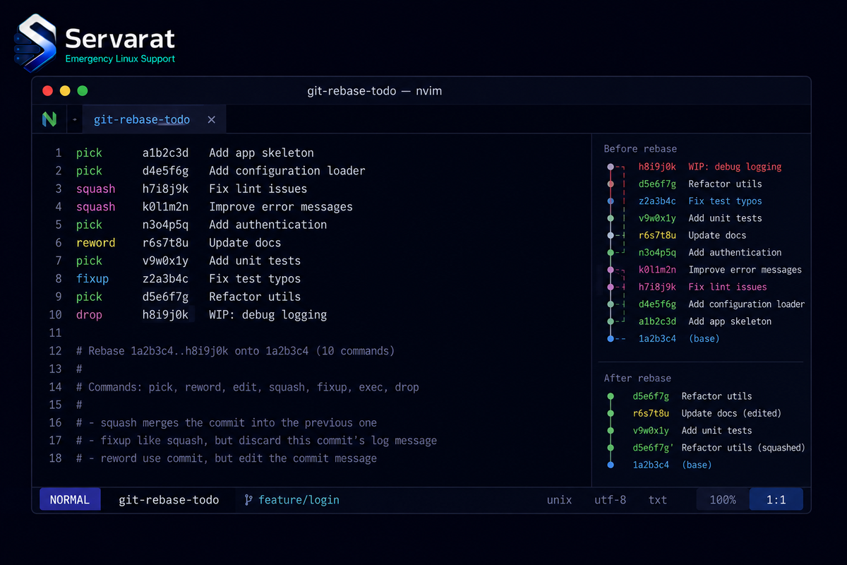 git rebase -i, Demystified