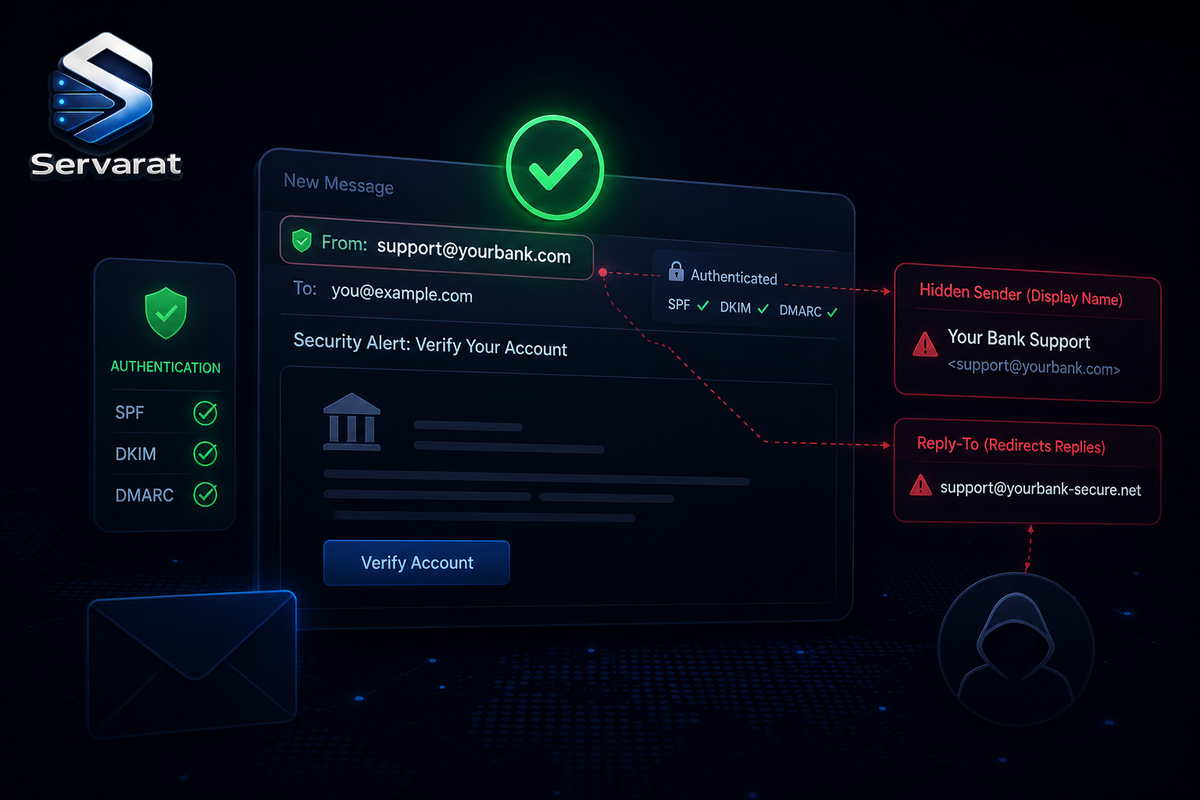 Spoofed Email That Passes Every Check: Detecting What SPF, DKIM, and DMARC Miss