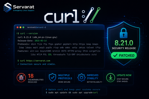 curl 8.21.0 Patches 18 CVEs, Including a 25-Year-Old Bug From 2001