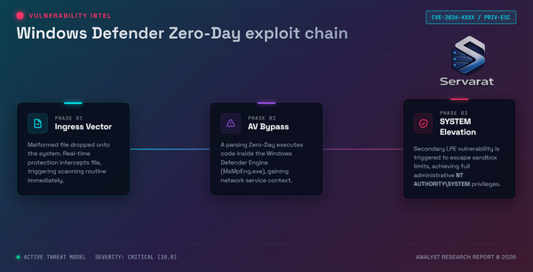 RoguePlanet: Windows Defender Race Condition Zero-Day Leads to SYSTEM Privilege Escalation
