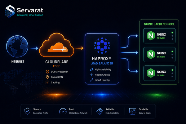 Load Balancing in Practice: HAProxy, Nginx, and Cloudflare