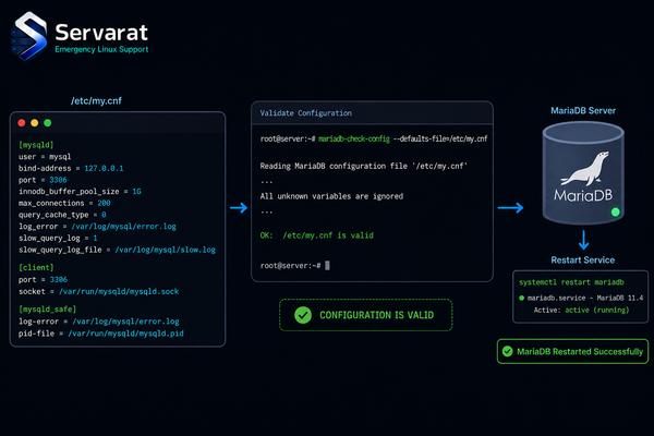 MariaDB 13.1 Can Finally Validate a Config Before You Restart