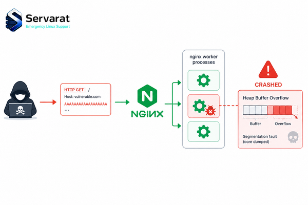 nginx 1.31.3: A Heap Overflow in map, and Nearly Every Version Is Affected