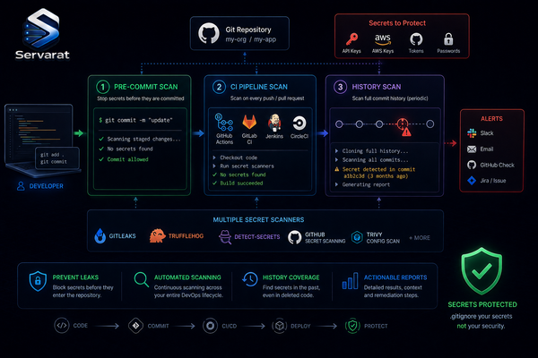 Choosing a Secrets Scanner: gitleaks vs TruffleHog vs detect-secrets vs GitGuardian