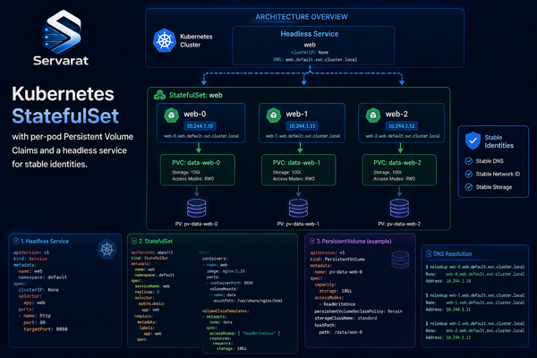 Kubernetes StatefulSets and Persistent Volumes: The Parts Tutorials Leave Out